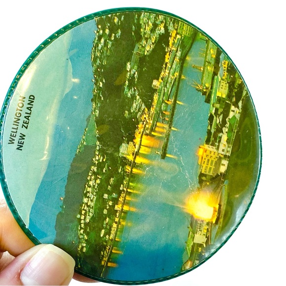 Vintage New Zealand Photo Coasters Set of 5 - Picture 9 of 10